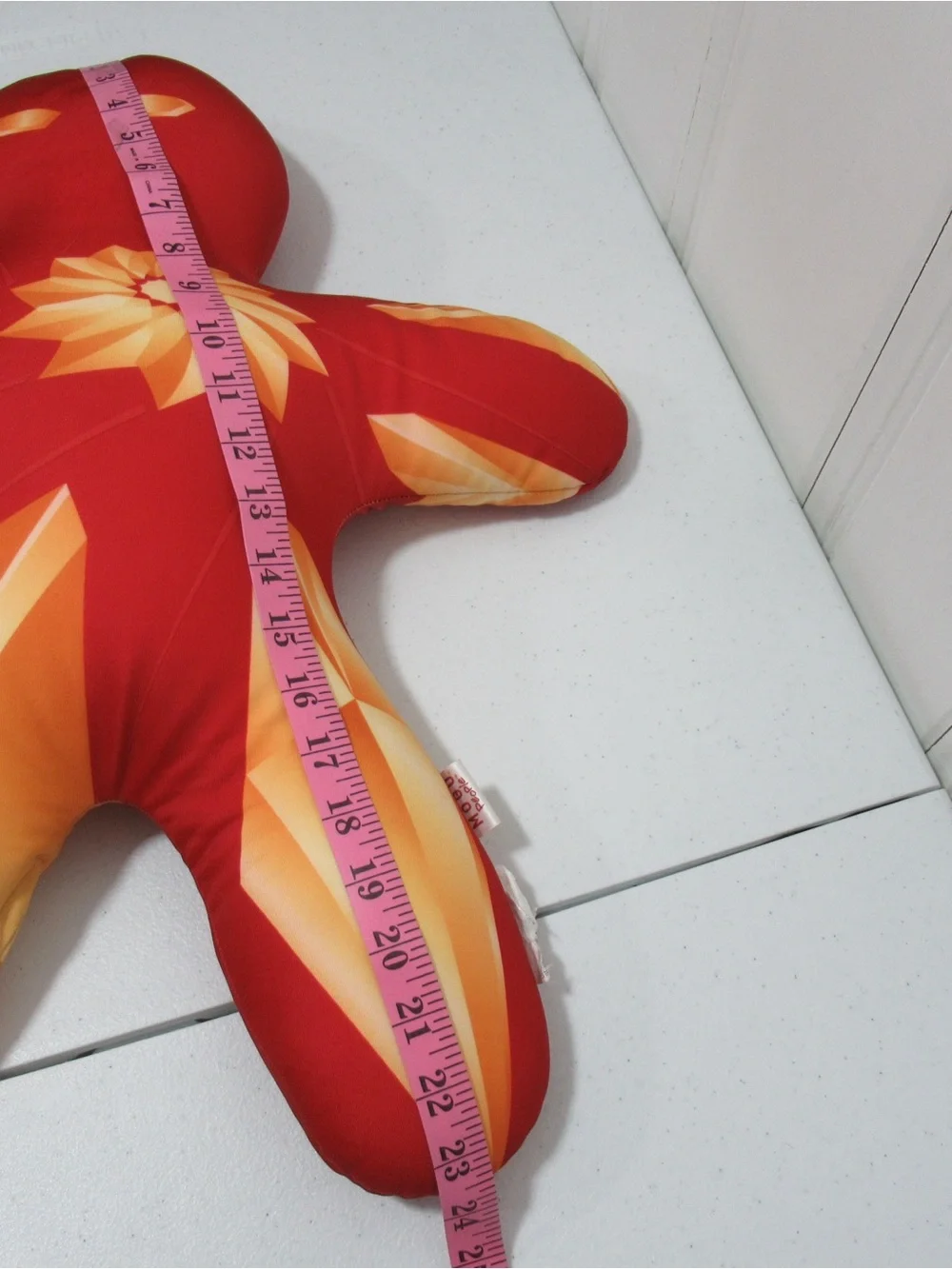 MOGU People Success Red Micro Bead Stuffed Pillow